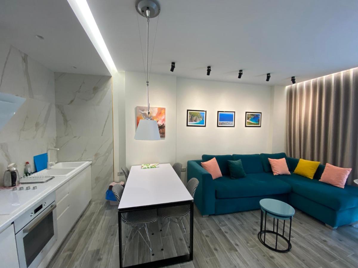 Luxury Seaview Vlora Flat Free Parking Lejlighed Eksteriør billede